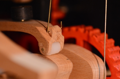 wooden automata gears